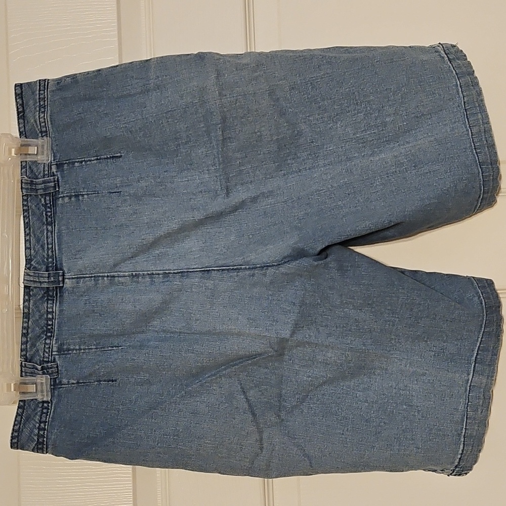 Vintage Light Blue Denimn Jean Shorts White Stag - Picture 6 of 10